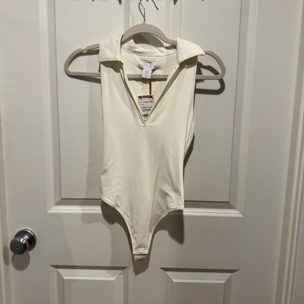 Collared Bodysuit